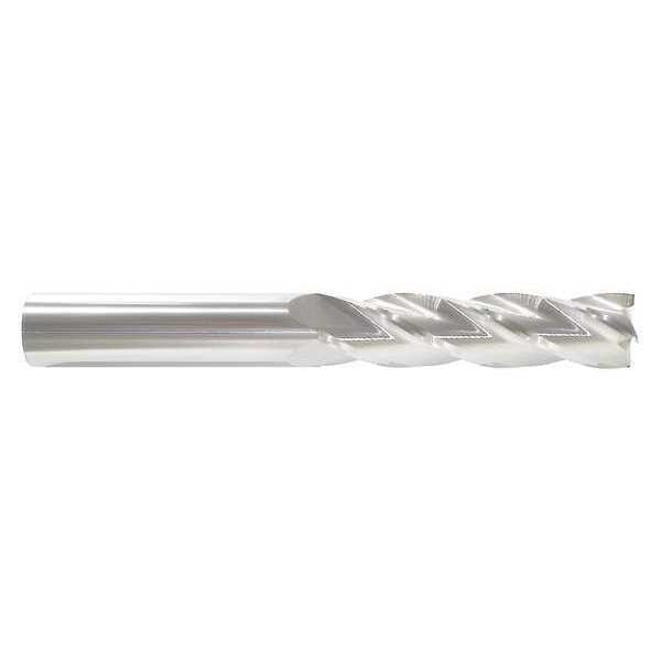 End Mill, 1/2 in.4 Flutes, Bright