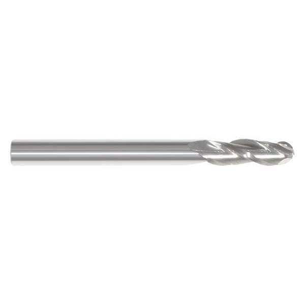 End Mill, 1/2 in.3 Flutes, Bright