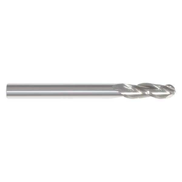 End Mill, 9/16 in.3 Flutes, Bright