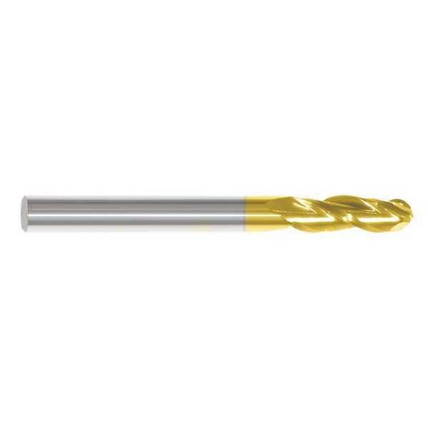 End Mill, 3/8 in.3 Flutes, TiN