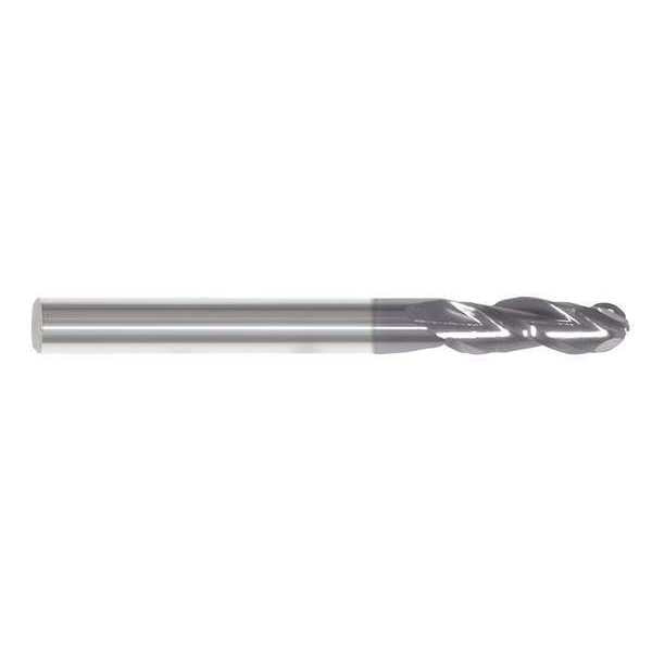 End Mill, 1/32 in.3 Flutes, TiAlN