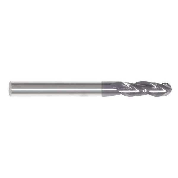 End Mill, 3/32 in.3 Flutes, TiAlN