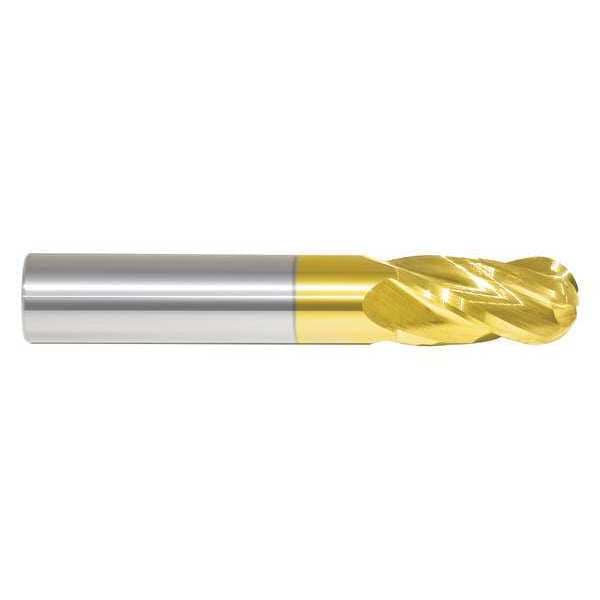 End Mill, 1/64 in.4 Flutes, TiN