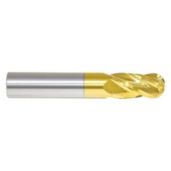 End Mill, 9/16 in.4 Flutes, TiN