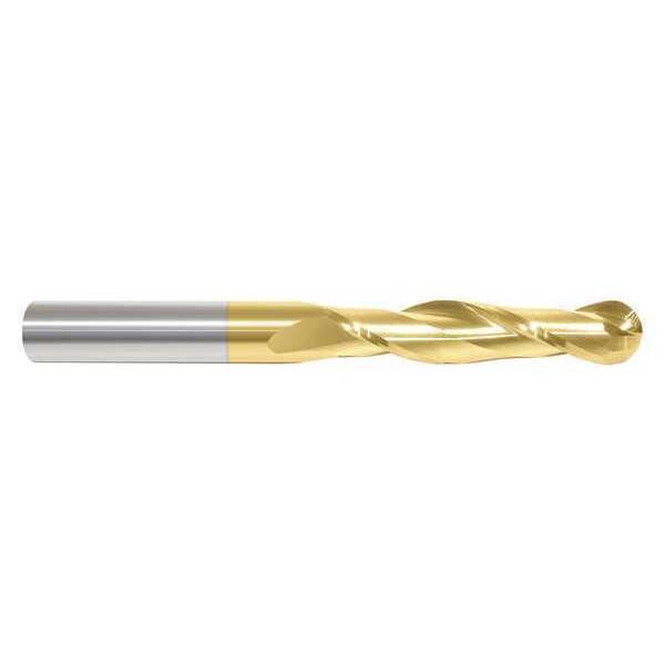End Mill, 1/8 in.2 Flutes, TiN