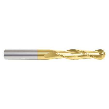 End Mill, 1/8 in.2 Flutes, TiN