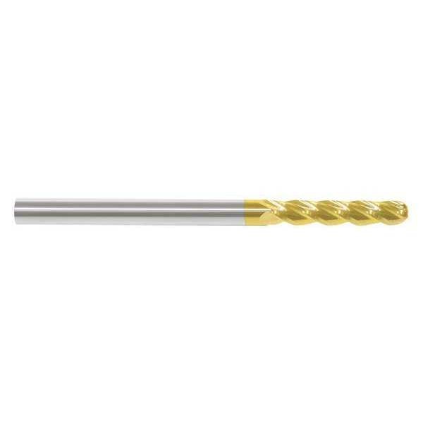 End Mill, 1/2 in.4 Flutes, TiN