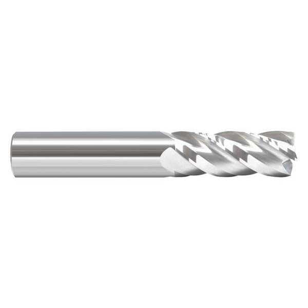 End Mill, 1/8 in.4 Flutes, Bright