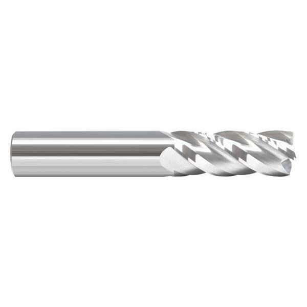 End Mill, 1 in.4 Flutes, Bright