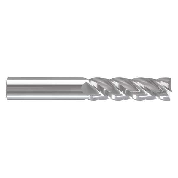 End Mill, 5/16 in.4 Flutes, Bright