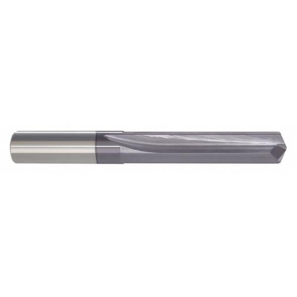 Straight Flute Drill, Size 3/16, TiAlN