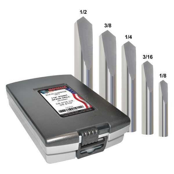 Spade Drill, Solid Carbide