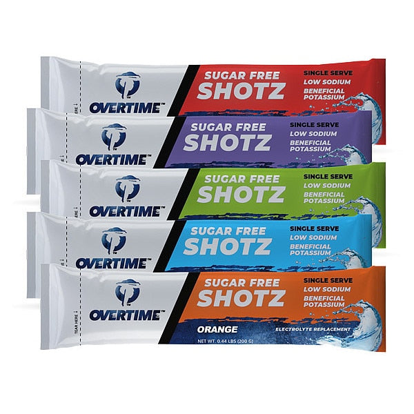 Sugar Free Shotz, Electrolyte Drink Mix, 16.9 oz, Assorted Flavors, 400 Pack
