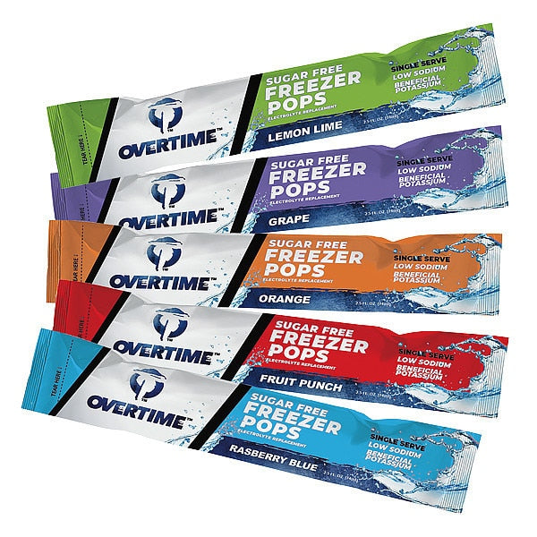 Freezer Pops, Sugar Free, 1 oz, Assorted Flavors, 150 Pack