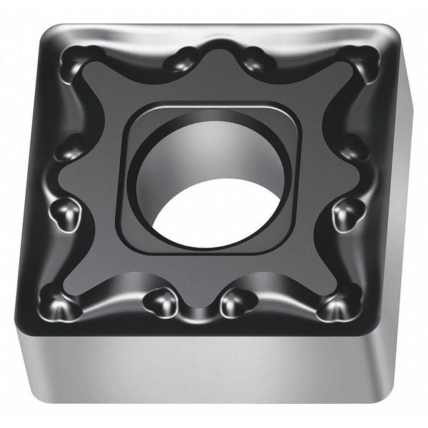 Square Turning Insert, Square, 1/2 in, SNMG, 1/64 in, Carbide