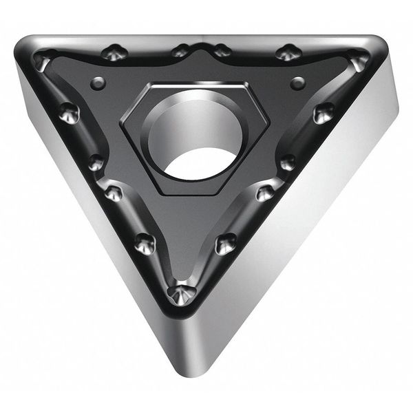 Triangle Turning Insert, Triangle, 3/8 in, TNMG, 1.6 mm, Carbide