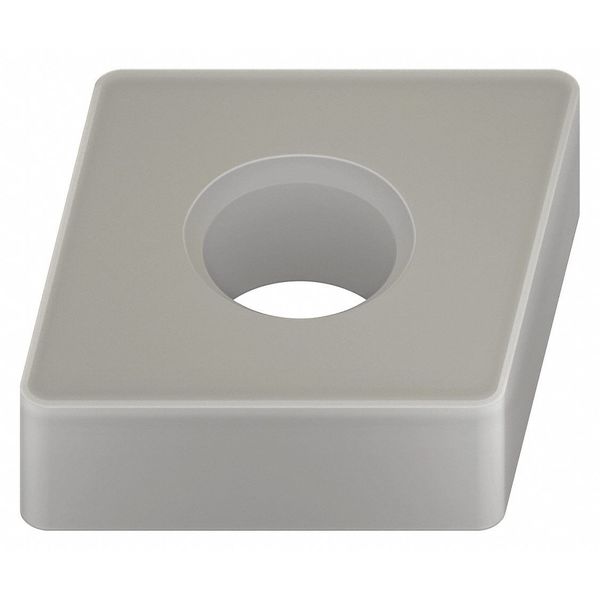 Diamond Turning Insert, Diamond, 1/2 in, CNGA, 80  Degrees, 3/64 in, Ceramic