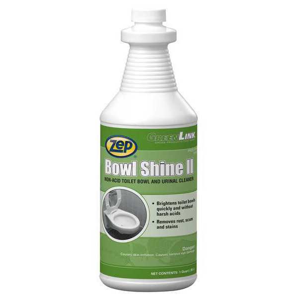 Toilet/Urinal Cleaner, 1 qt., Bottle, PK12