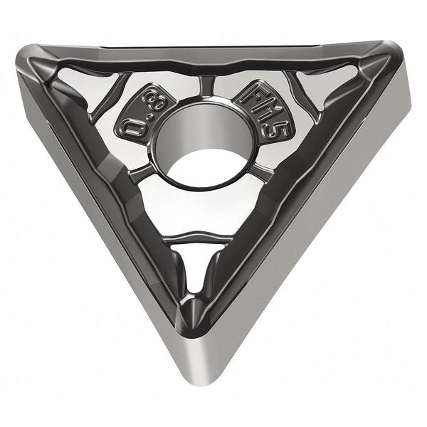 Triangle Turning Insert, Triangle, 3/8 in, TNMG, 0.8 mm, Carbide