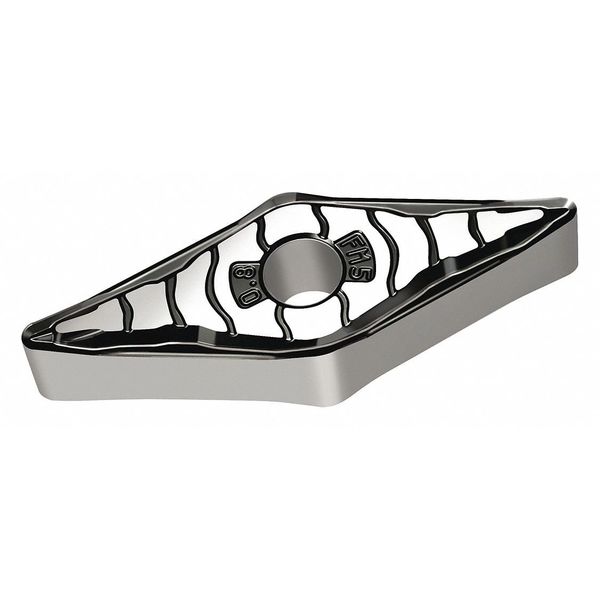 Diamond Turning Insert, Diamond, 3/8 in, VNMG, 35  Degrees, 0.0080 in, Carbide