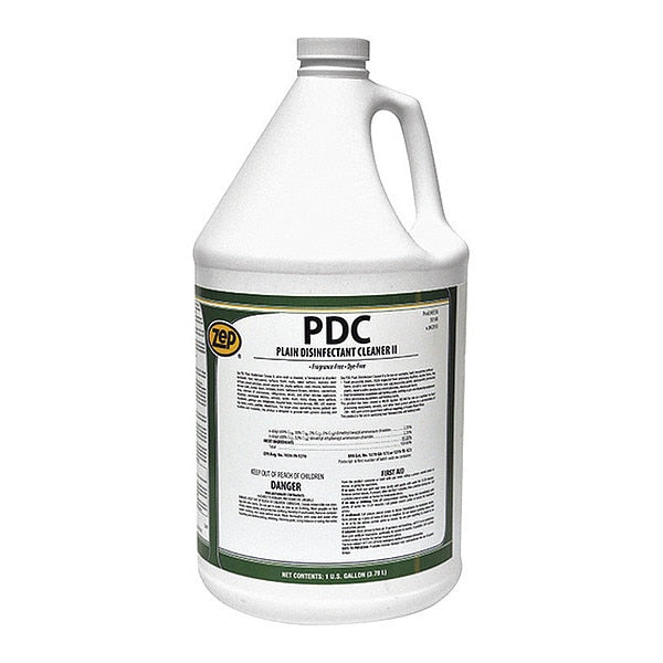 Cleaner and Disinfectant, 1 gal. Jug, Unscented