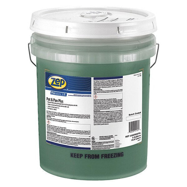 Pot and Pan Cleaner, Pail, Sz 5 gal.