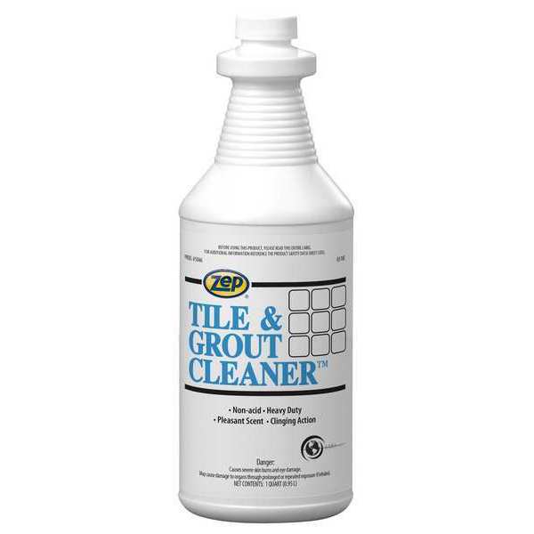 Tile and Grout Cleaner, 1 qt., Bottle, PK12