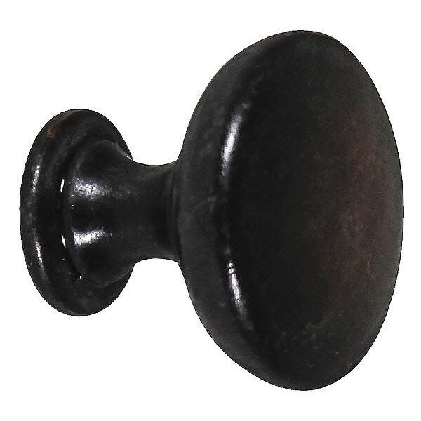 Cabinet Knob, Round Shape, Zinc