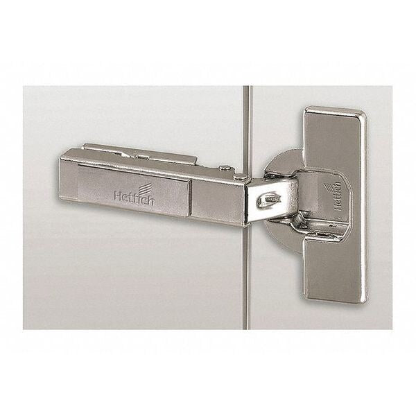 2 7/8 in W x 2 in H Nickel Door and Butt Hinge