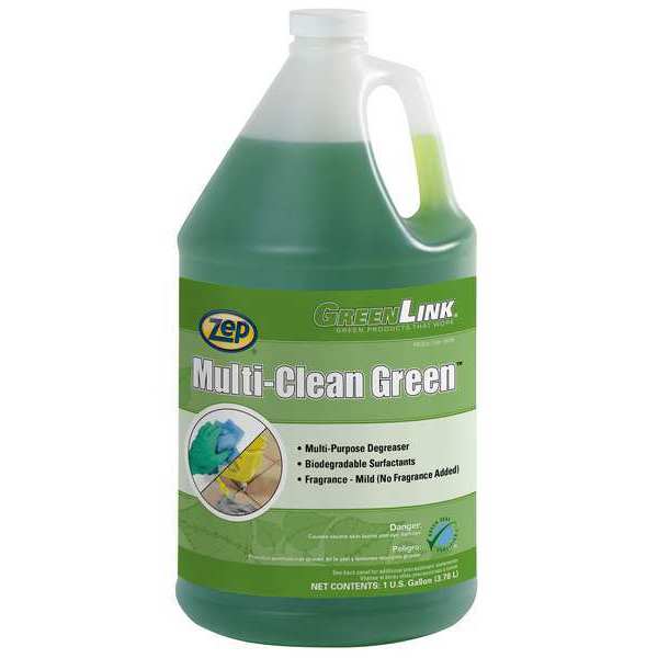 Cleaner, Size 1 gal., Jug, Liquid, PK4