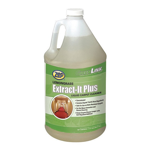 Carpet Spotter, 1 gal., Jug, Lemongrass, PK4