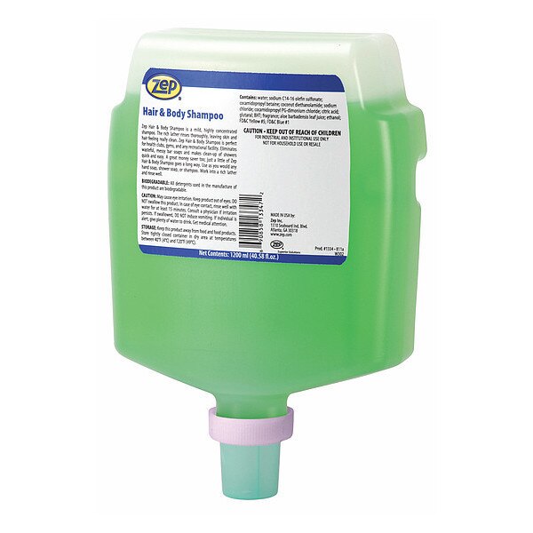 Shampoo/Body Wash, Jug, 1200mL, Liquid, PK4
