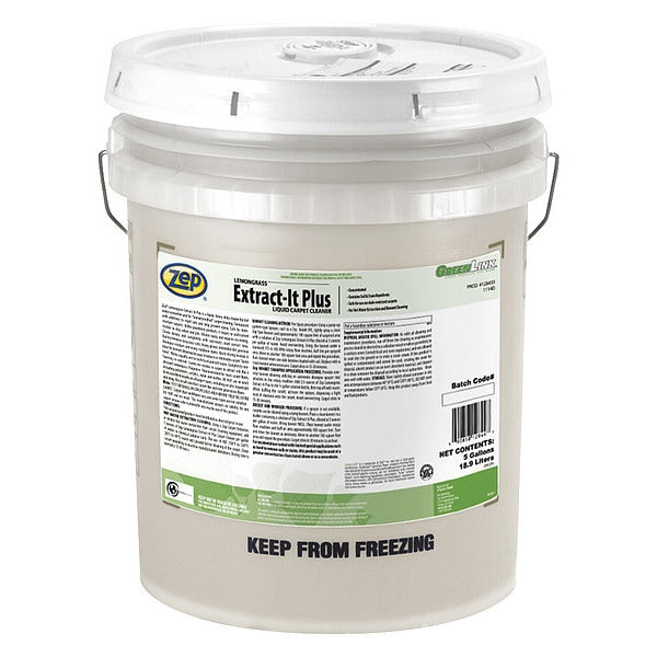 Carpet Spotter, 5 gal., Pail, Lemongrass