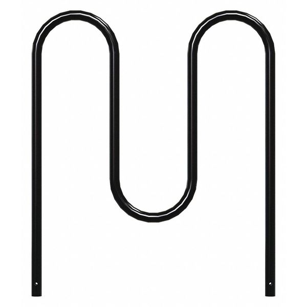 Bike Rack, Black, 36