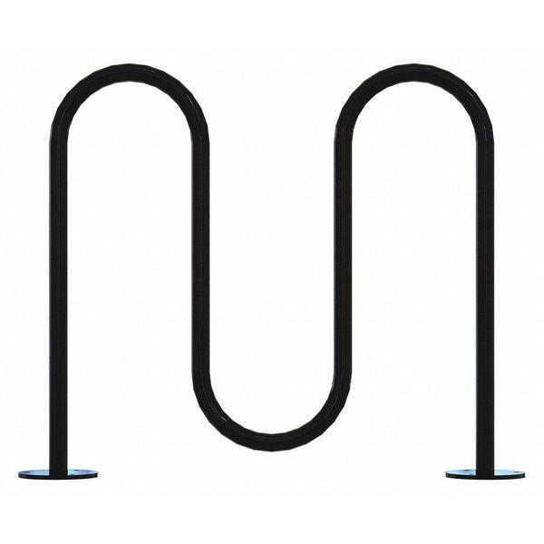 Bike Rack, Black, 36