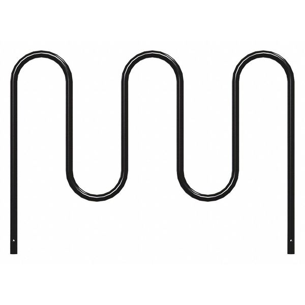 Bike Rack, Black, 36