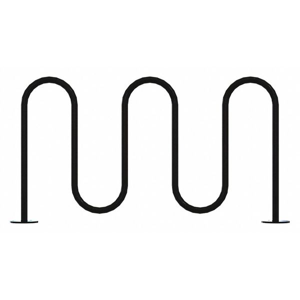 Bike Rack, Black, 36