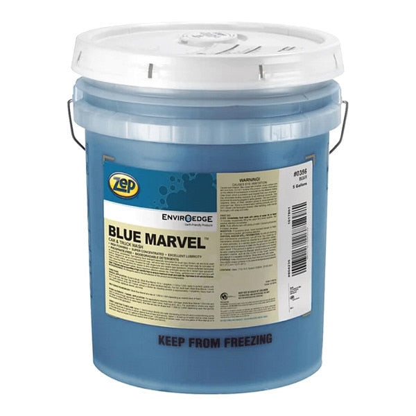 5 Gal. Car and Truck Wash Pail, Blue, Liquid