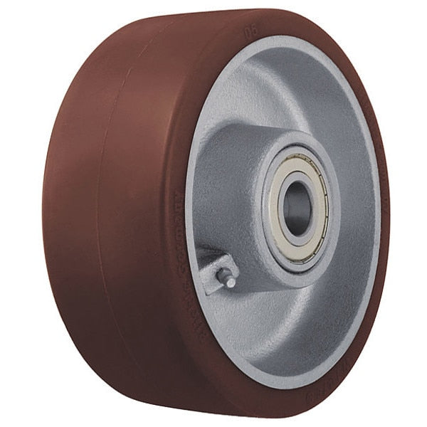 Caster Wheel, 3960 lb. Load, Brown Wheel