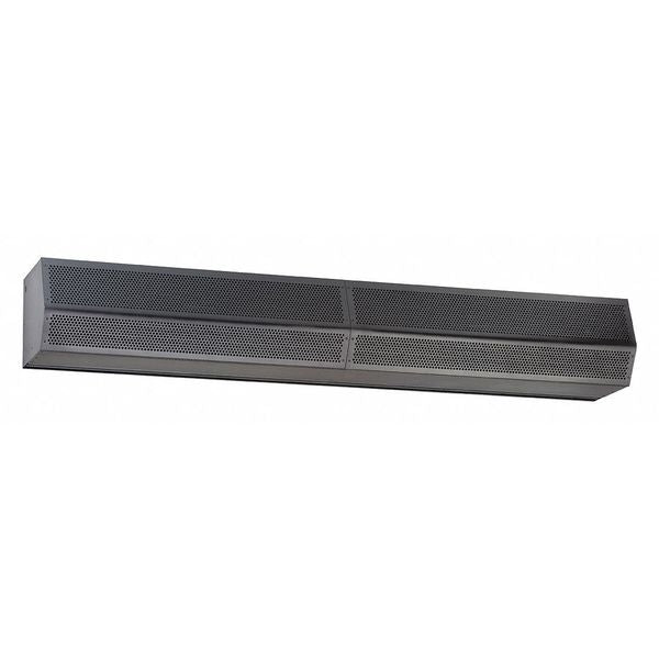 Air Curtain, 10.2 Max. Amps, Black, 1 Phase