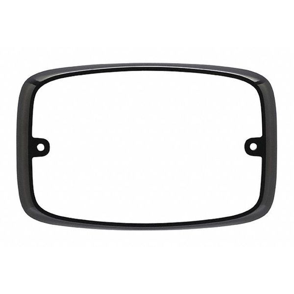 Bezel, Black, 6-7/64