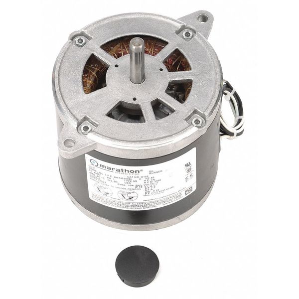 Oil Burner Motor, 1/6 HP, 3450 rpm, 115V