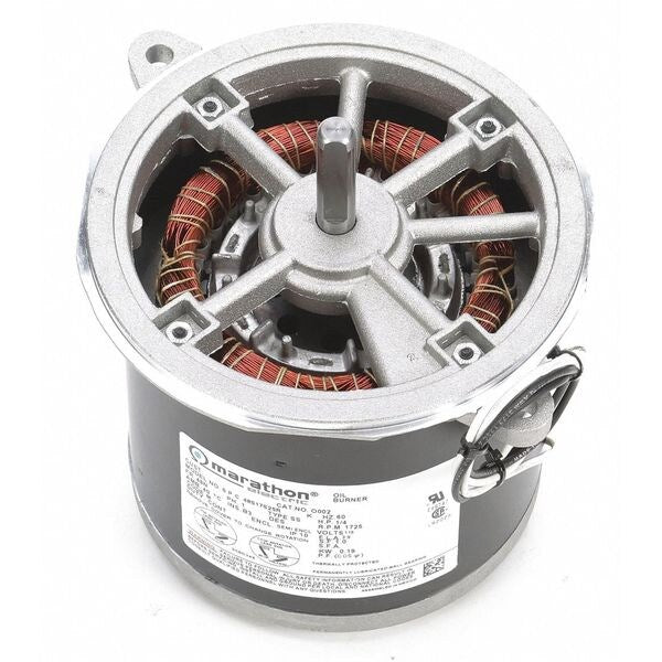 Oil Burner Motor, 1/4 HP, 1725 rpm, 115V