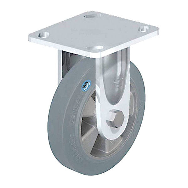 Plate Caster, 660 lb. Ld Rating, Rigid