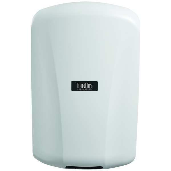Smooth, Yes ADA, 208 to 277 VAC, Automatic Hand Dryer