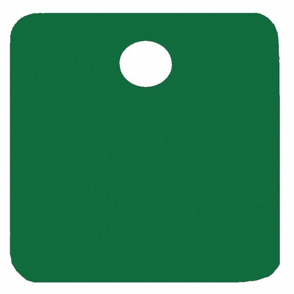 Tag, Anodized Al, Green, 2