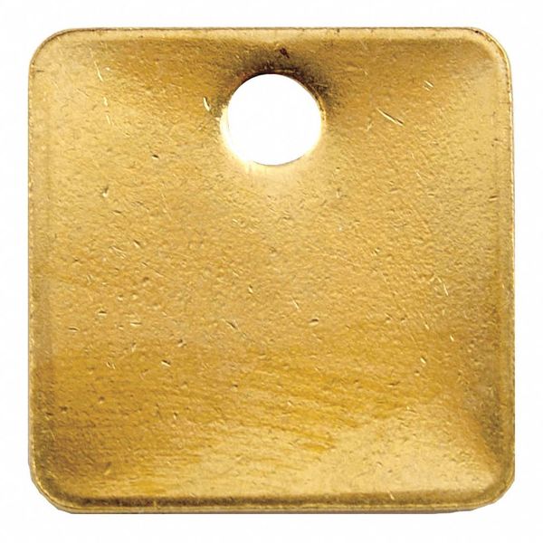 Tag, Brass, Yl, 1-1/2