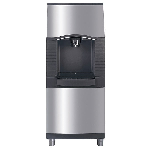 22 in W X 54 in H X 31 3/16 in D Ice Dispenser