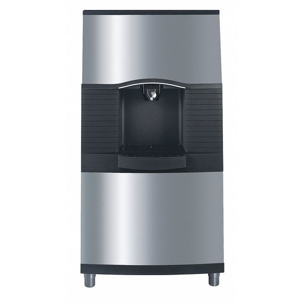 30 in W X 60 1/2 in H X 32 in D Ice Dispenser