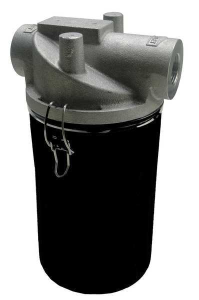 T-Style Inlet Vacuum Filter, 1-1/4 In
